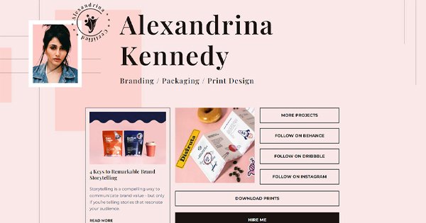 Diseñadora - Alexandrina Kennedy