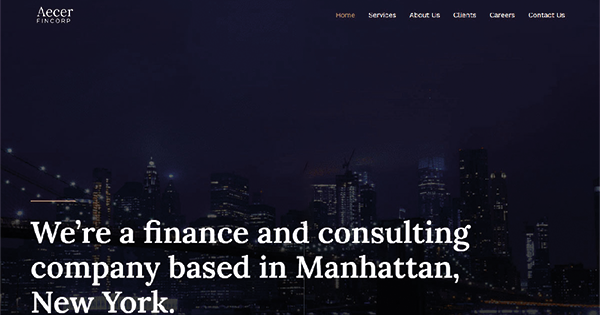 Finanzas y consultoría